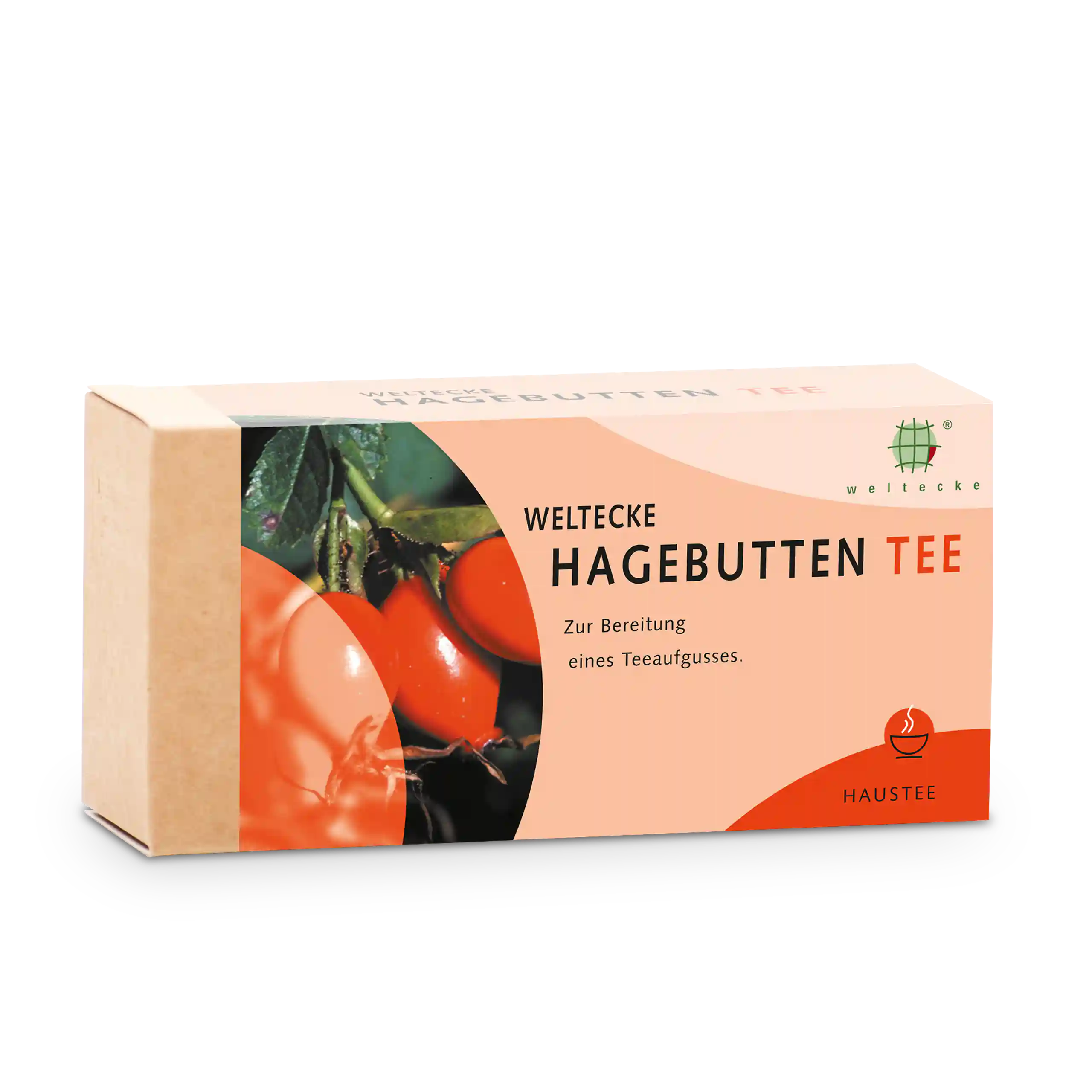 Hagebuttentee Filterbeutelverpackung