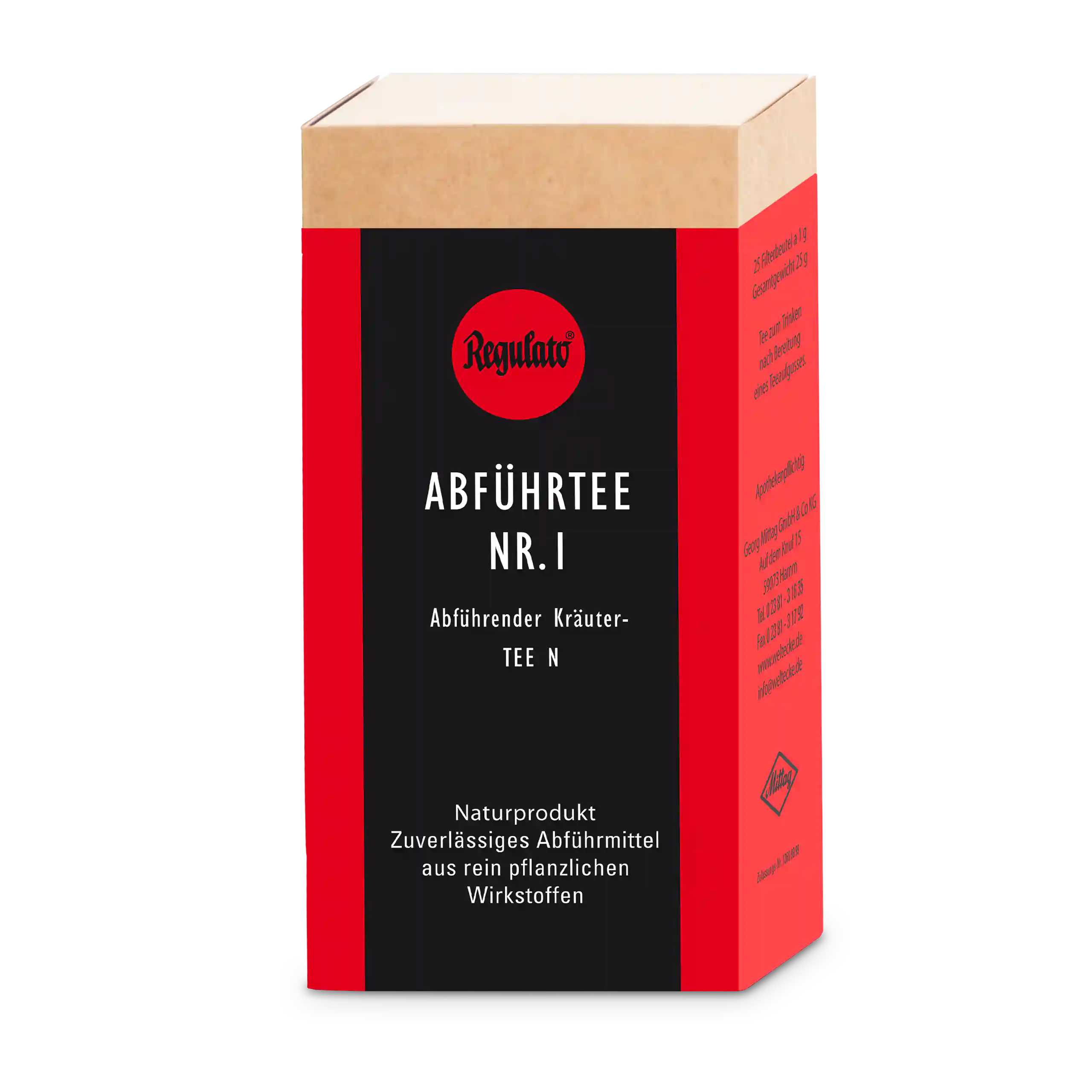 Regulato Nr. 1 Abführtee Filterbeutelverpackung
