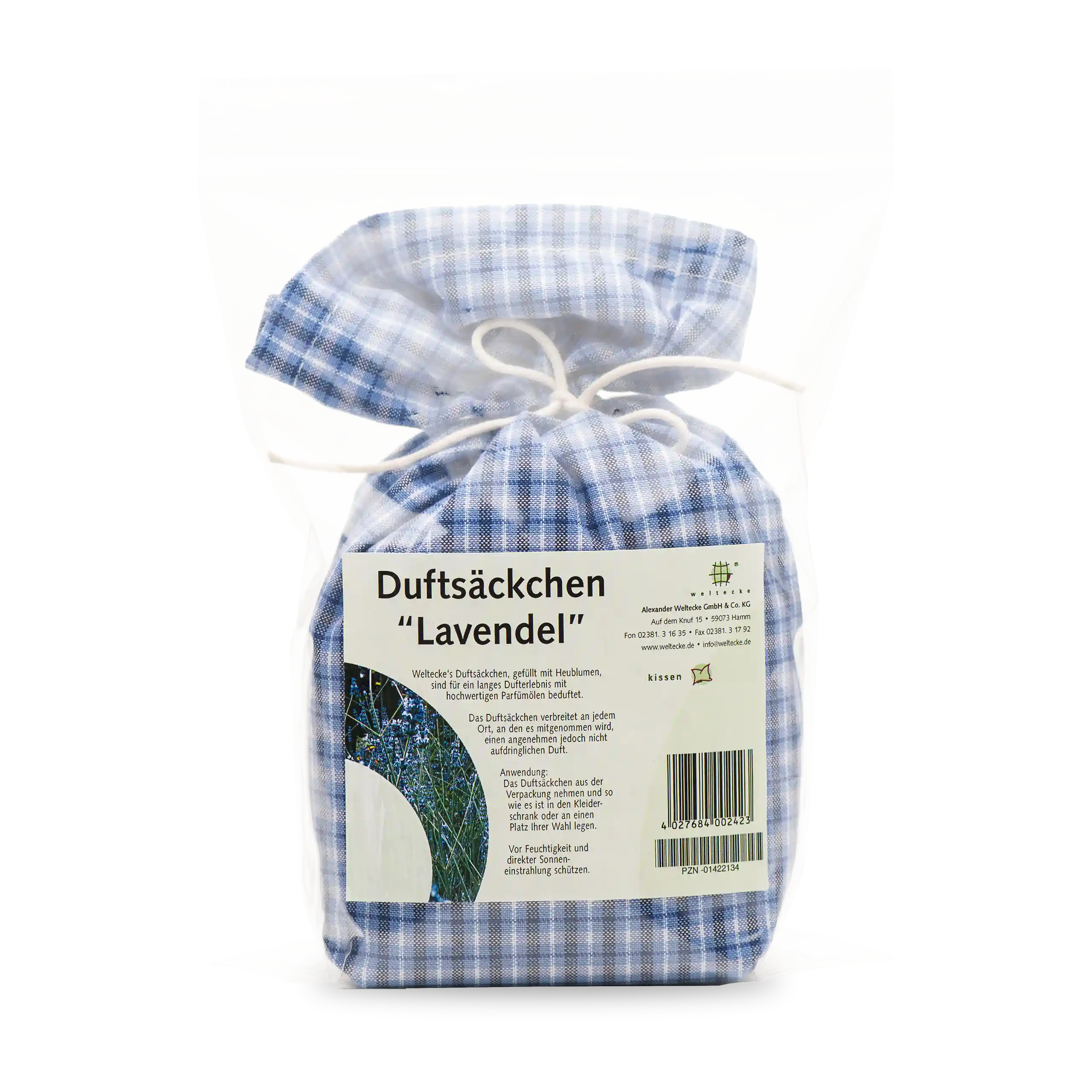 Duftsäckchen Lavendel Cellophanverpackung