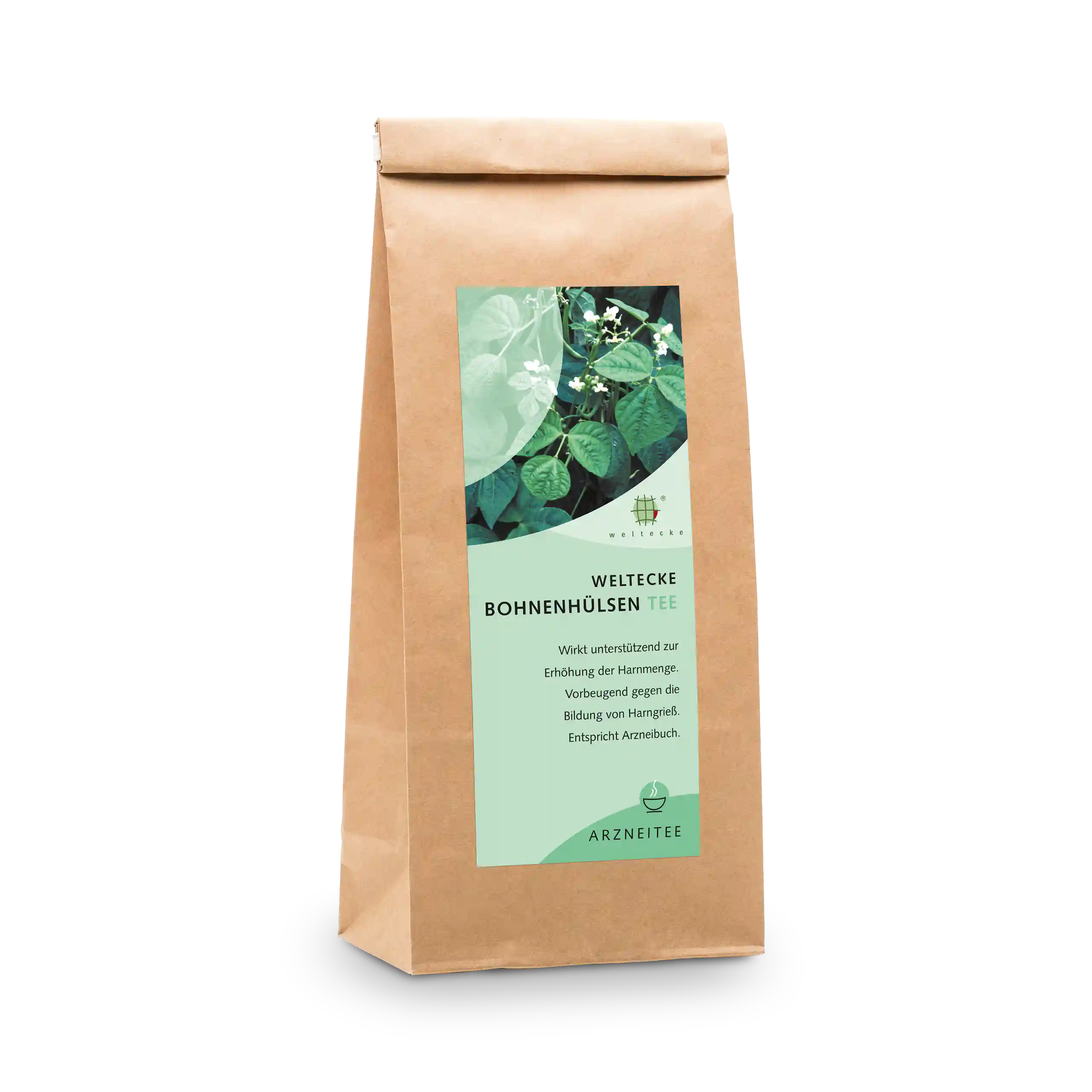 Tè con baccelli di fagioli 300g sacchetto a fondo quadro