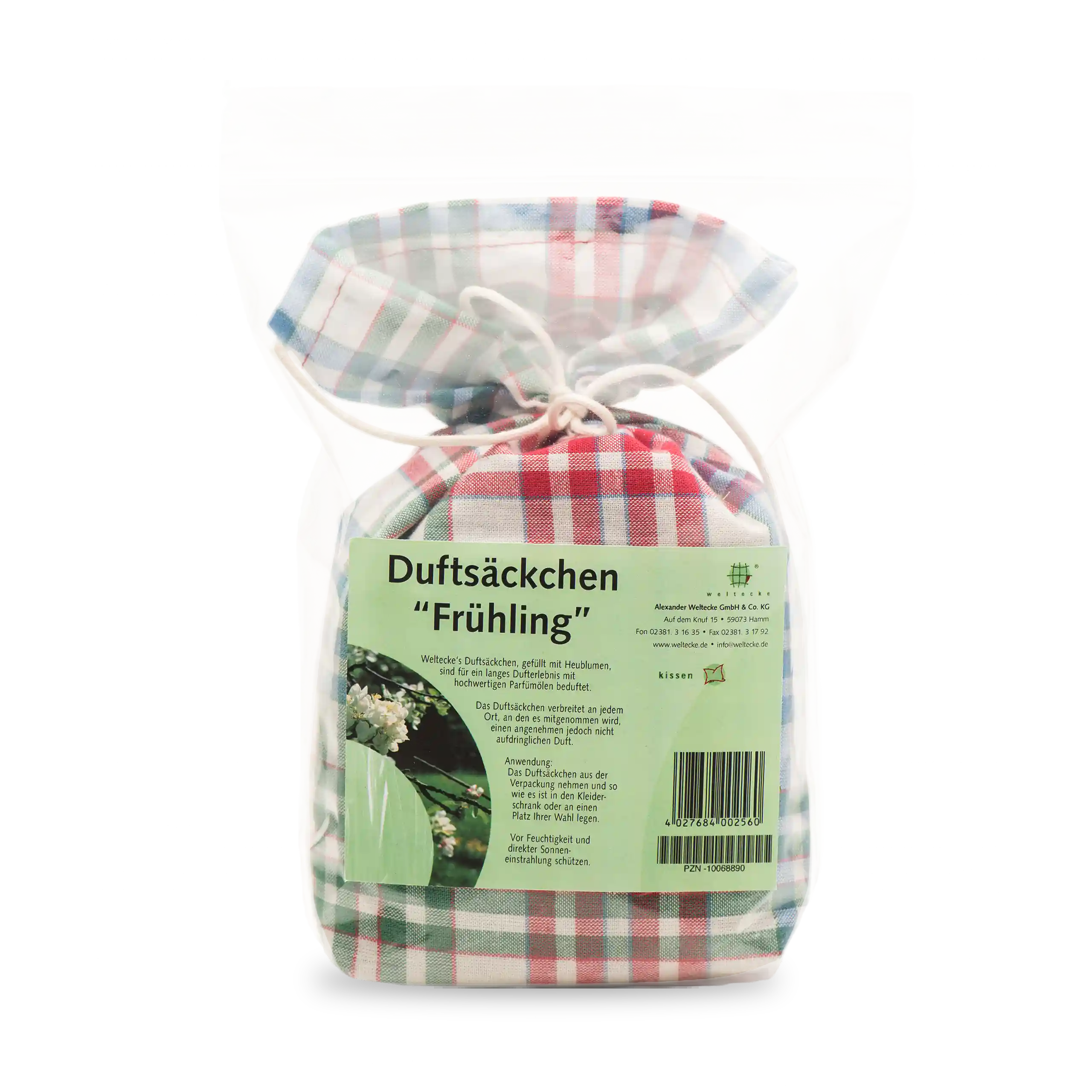 Duftsäckchen Frühling Cellophanverpackung