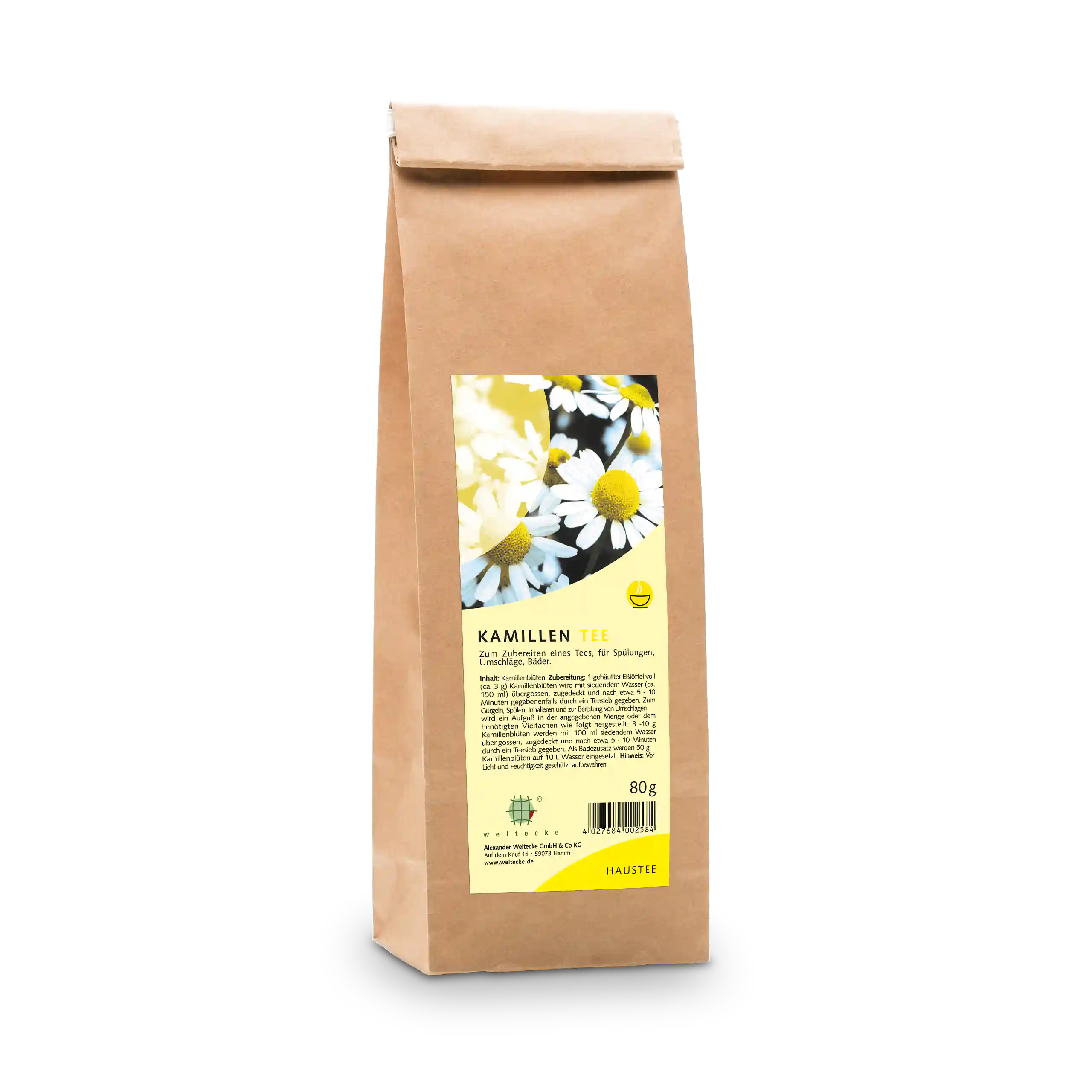 Kamillentee (Haustee) 80g Blockbeutel
