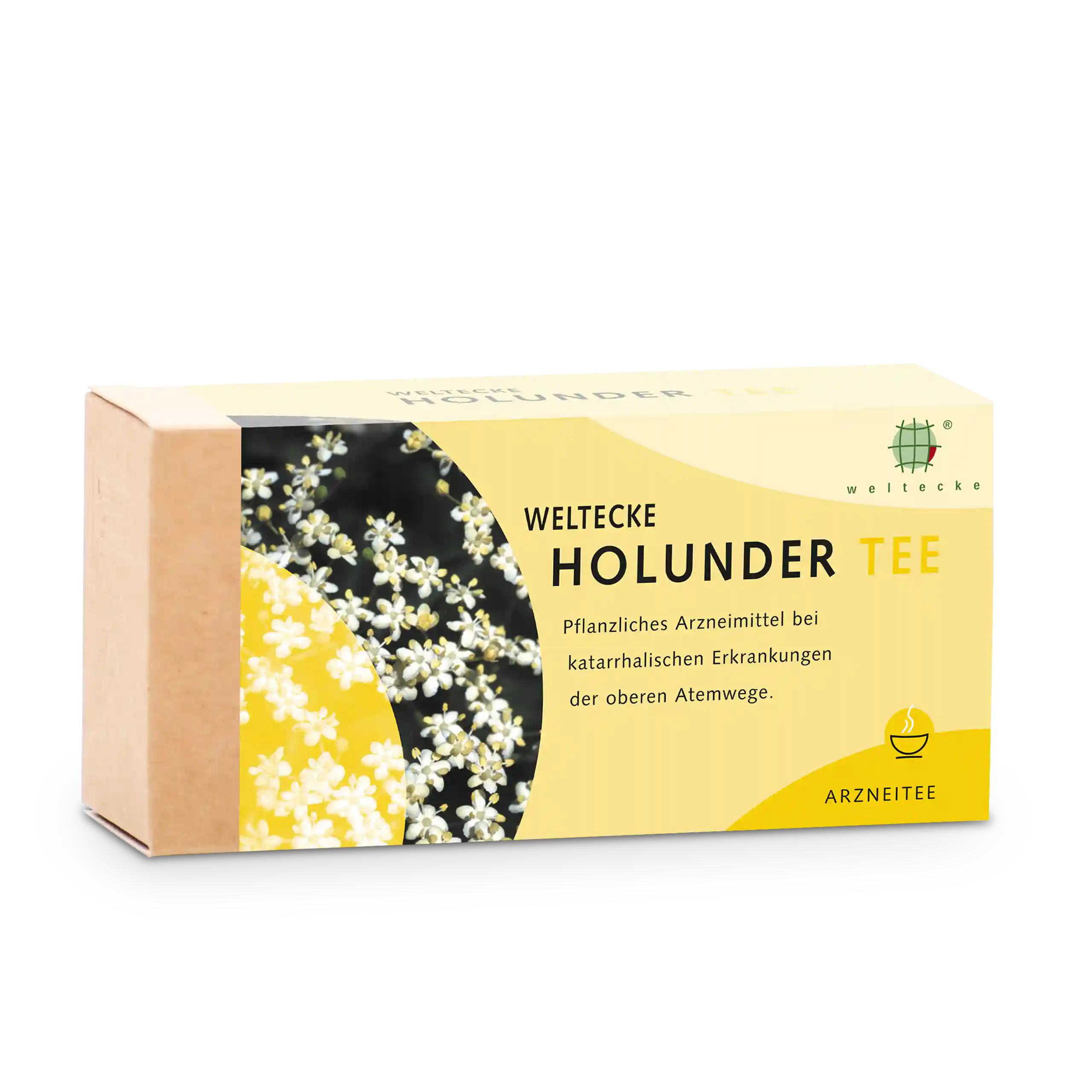 Elderflower Tea filter bag packaging
