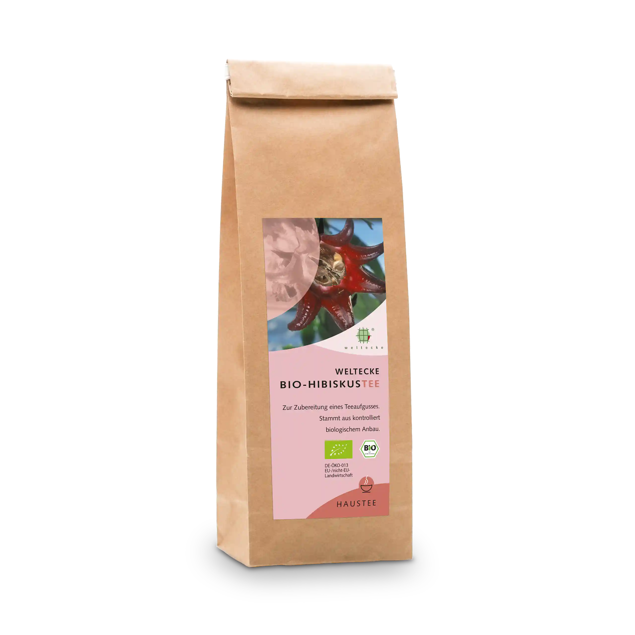 Bio Hibiskustee 100g Blockbeutel