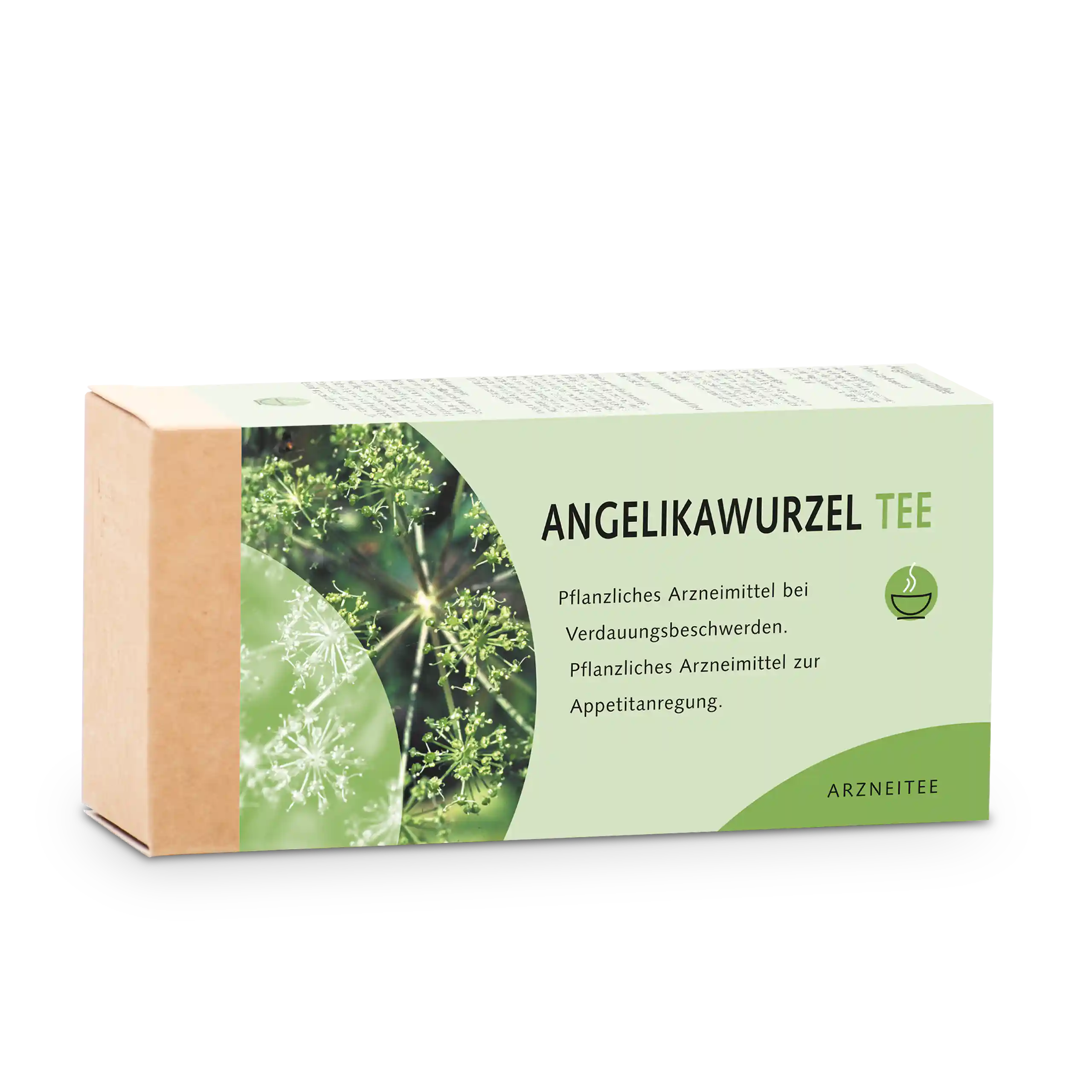 Angelikawurzeltee Filterbeutelverpackung