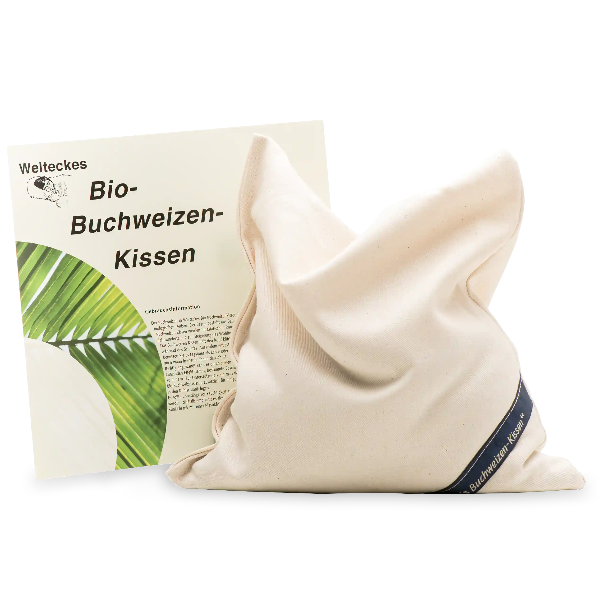 Buchweizenkissen 25 x 25cm