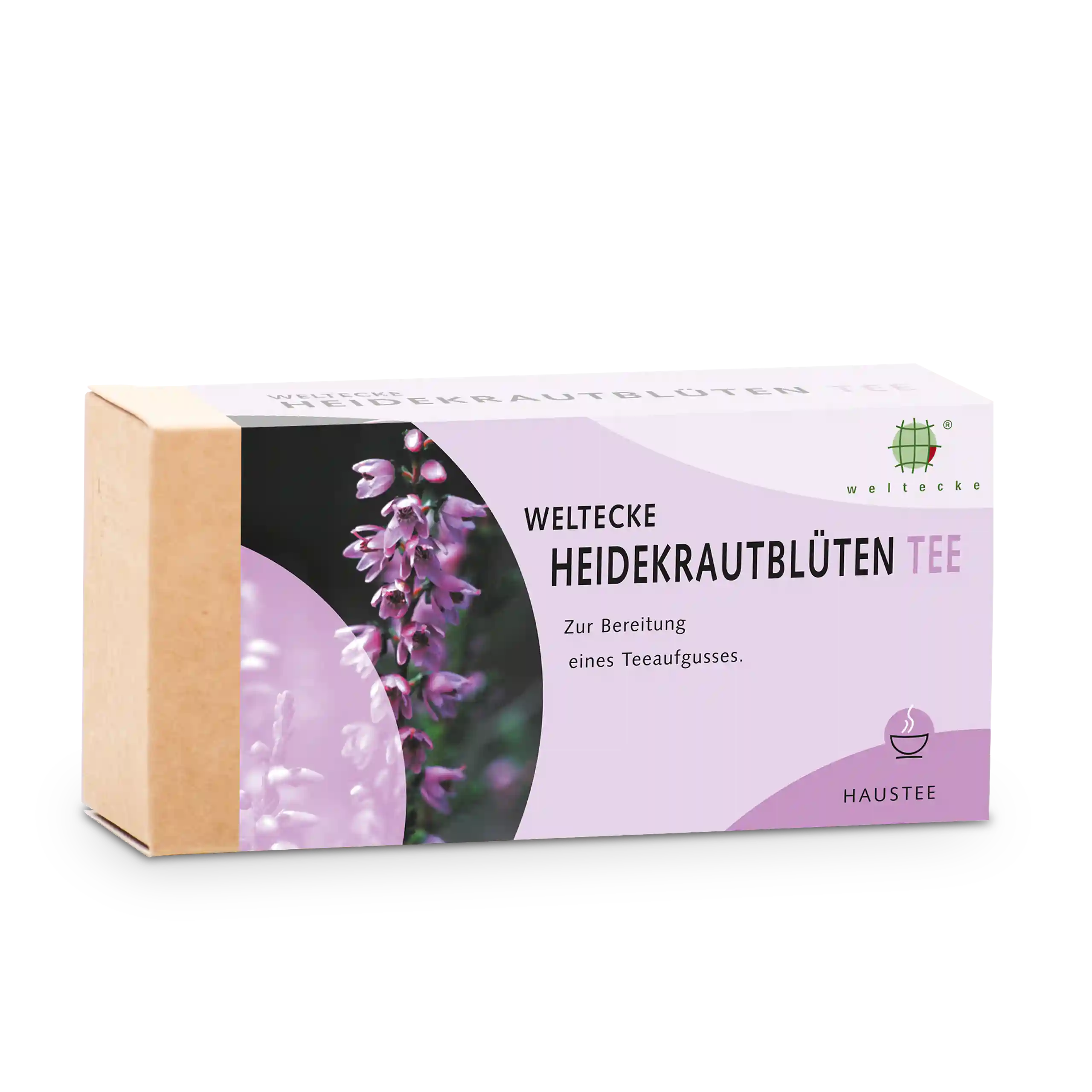 Heather Blossom Tea filter bag packaging