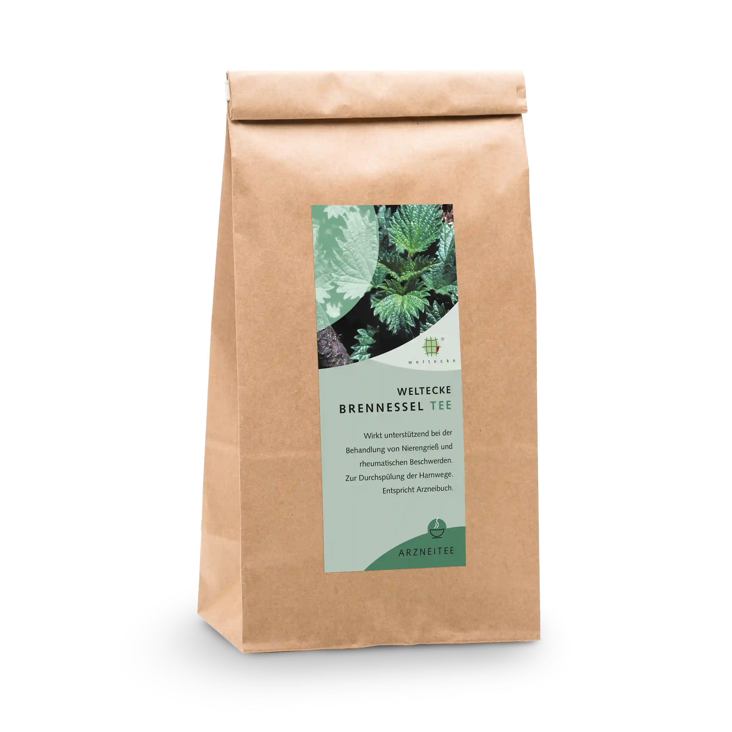 Nettle Tea 500g block-bottom bag