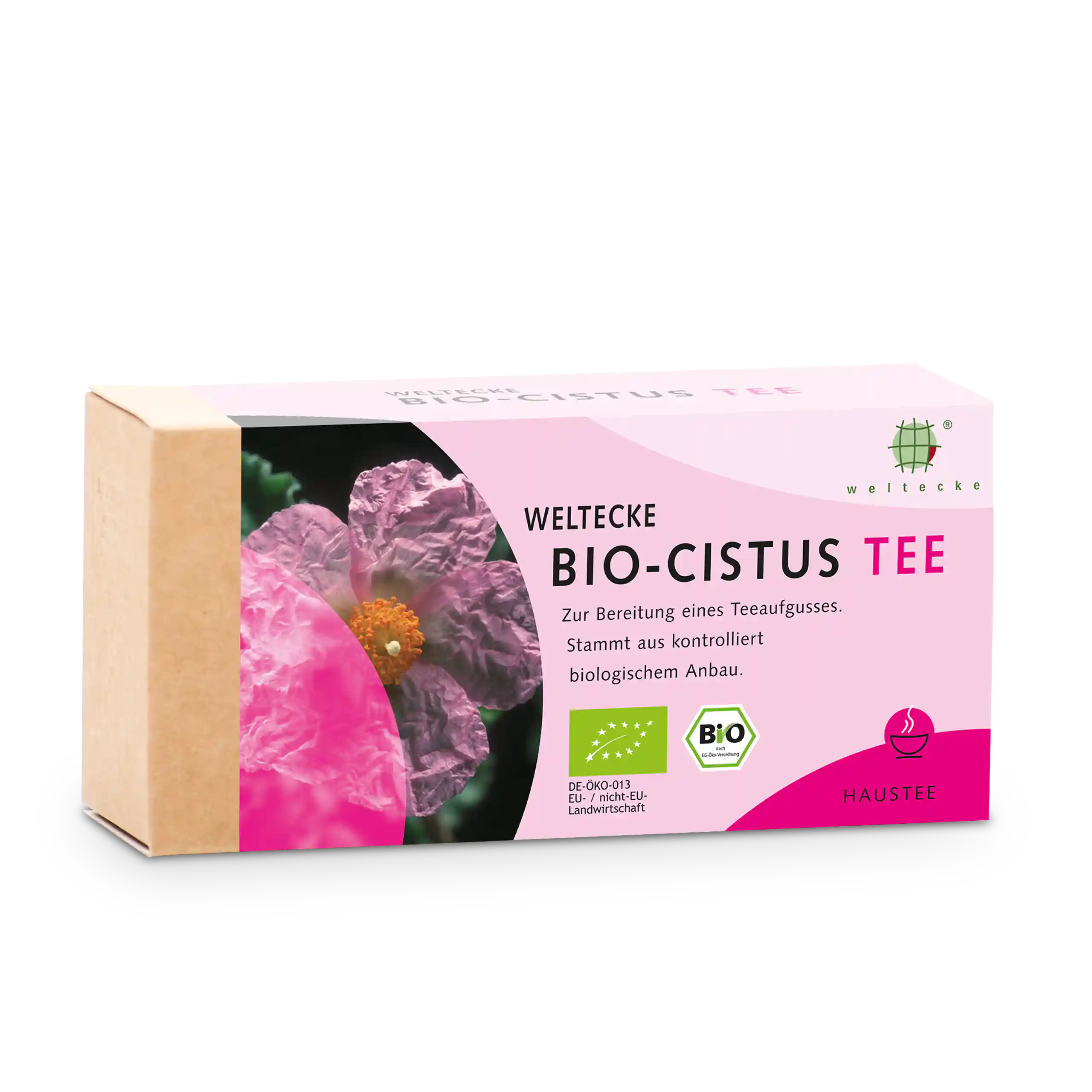 Thé au ciste bio emballage de sachets filtre