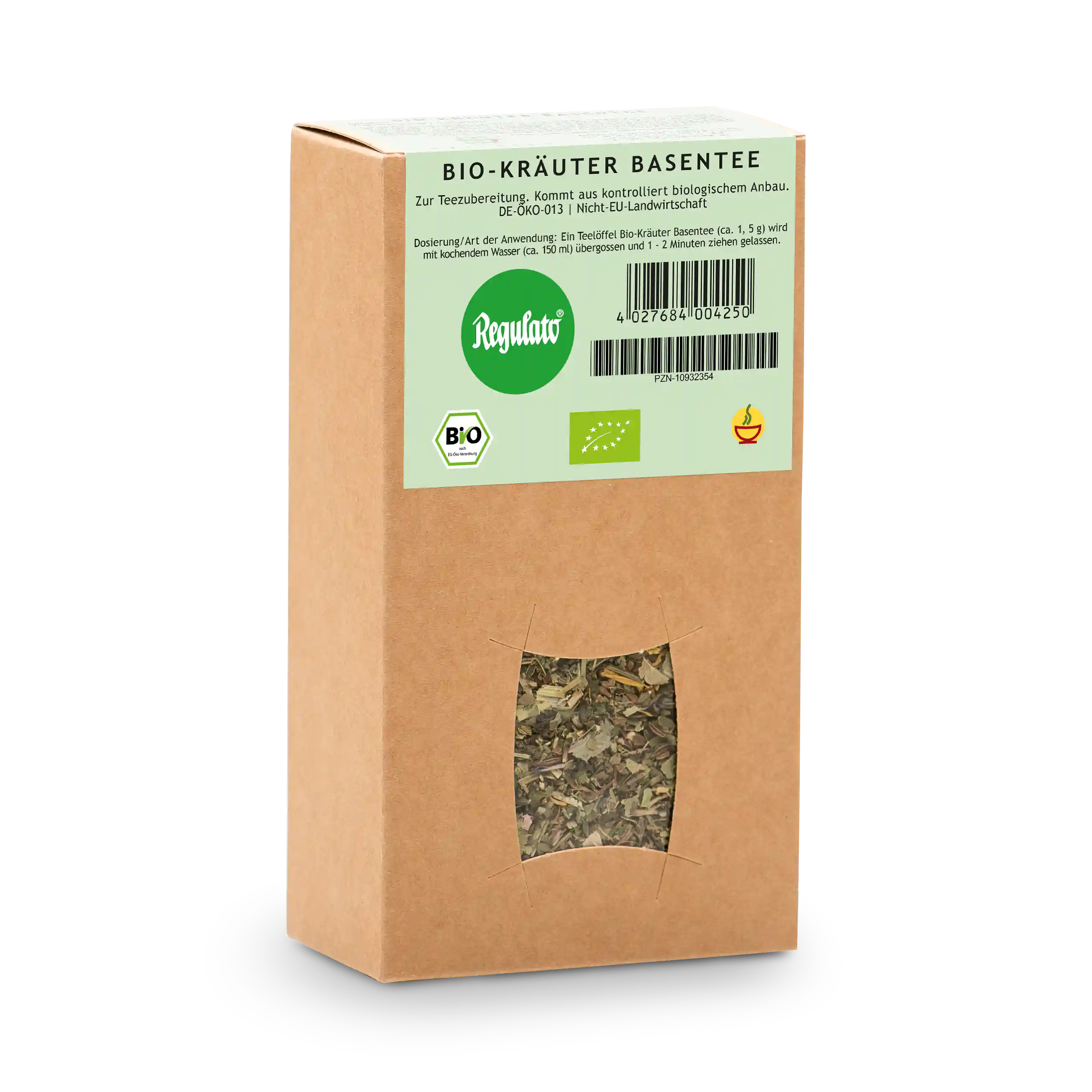 Bio Basentee aus 49 Kräutern Premium Verpackung