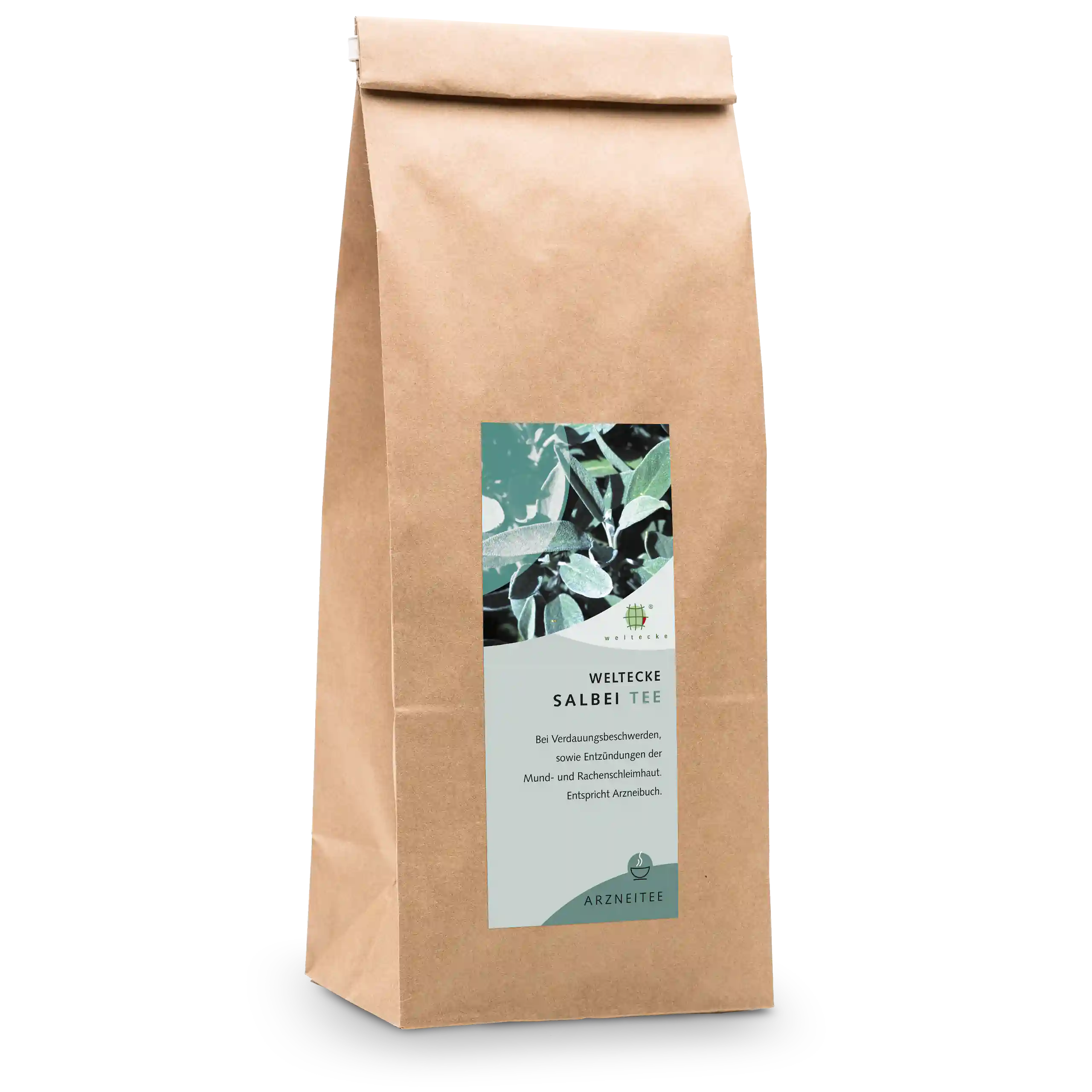 Sage Tea 1000g block-bottom bag