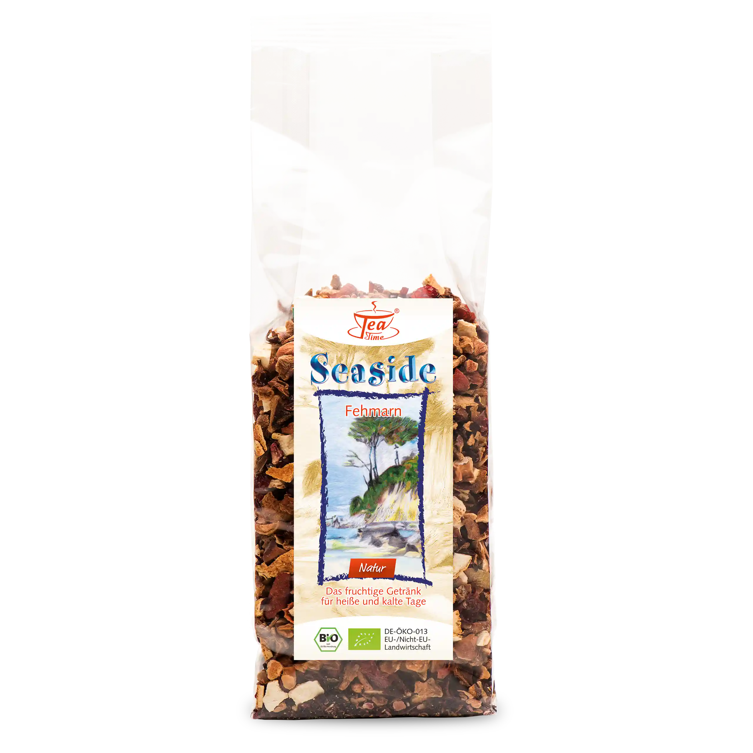 TeaTime Fehmarn thé aux fruits bio naturel sachet cellophane