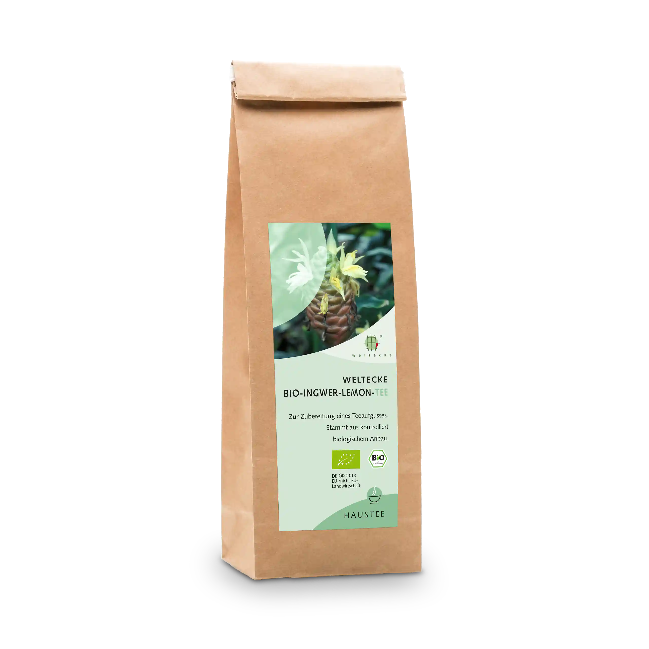 Bio Ingwer-Lemon-Tee 100g Blockbeutel