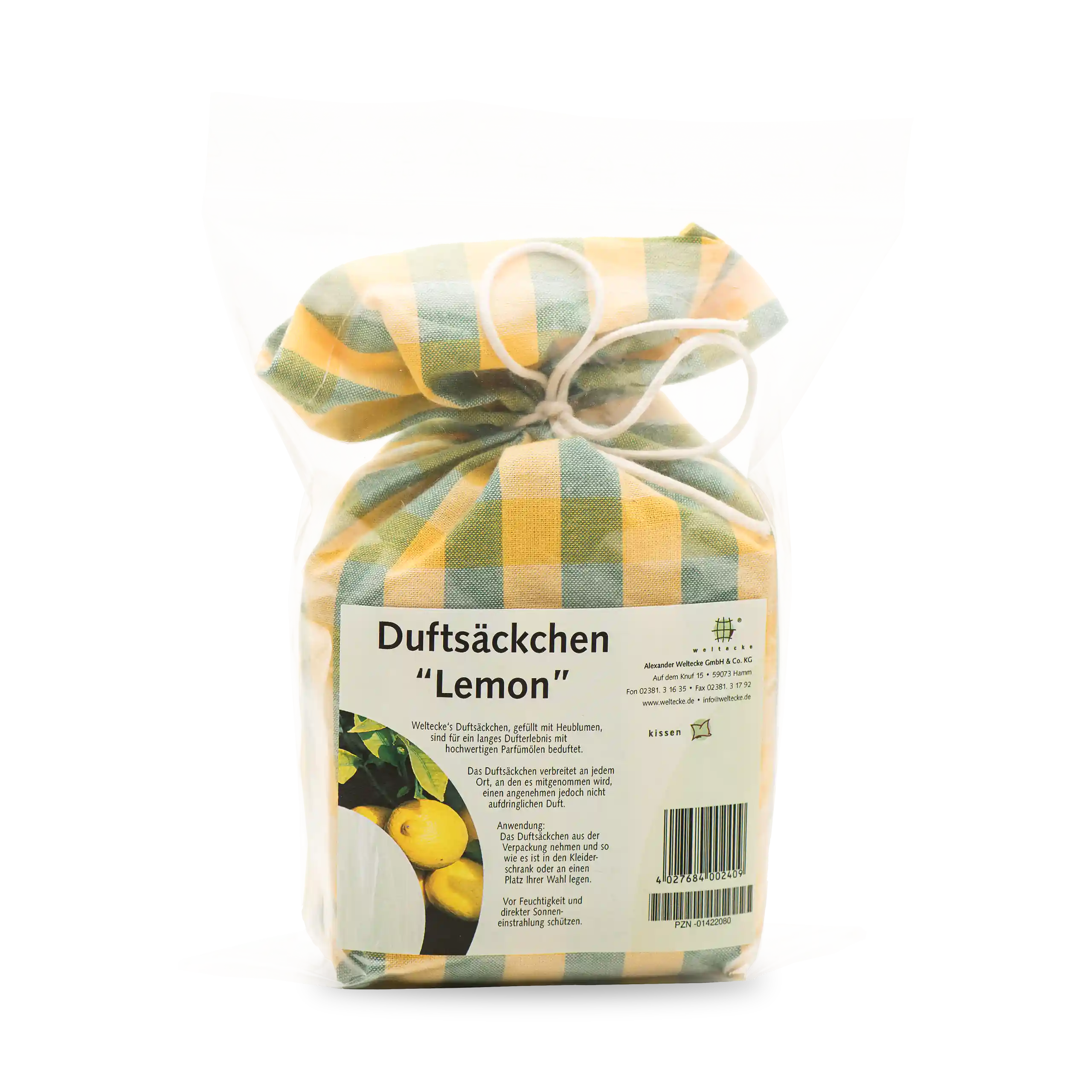 Duftsäckchen Lemon Cellophanverpackung