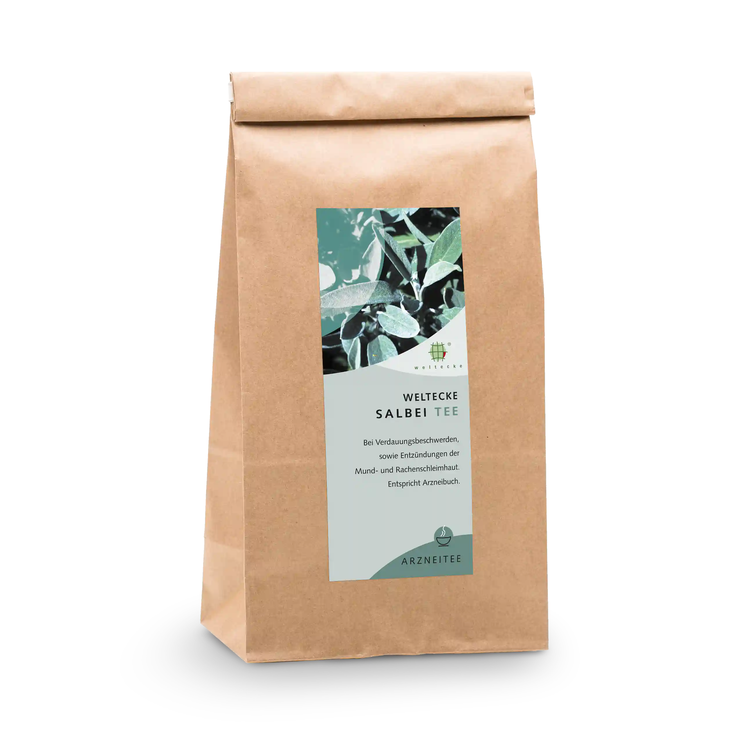 Sage Tea 500g block-bottom bag