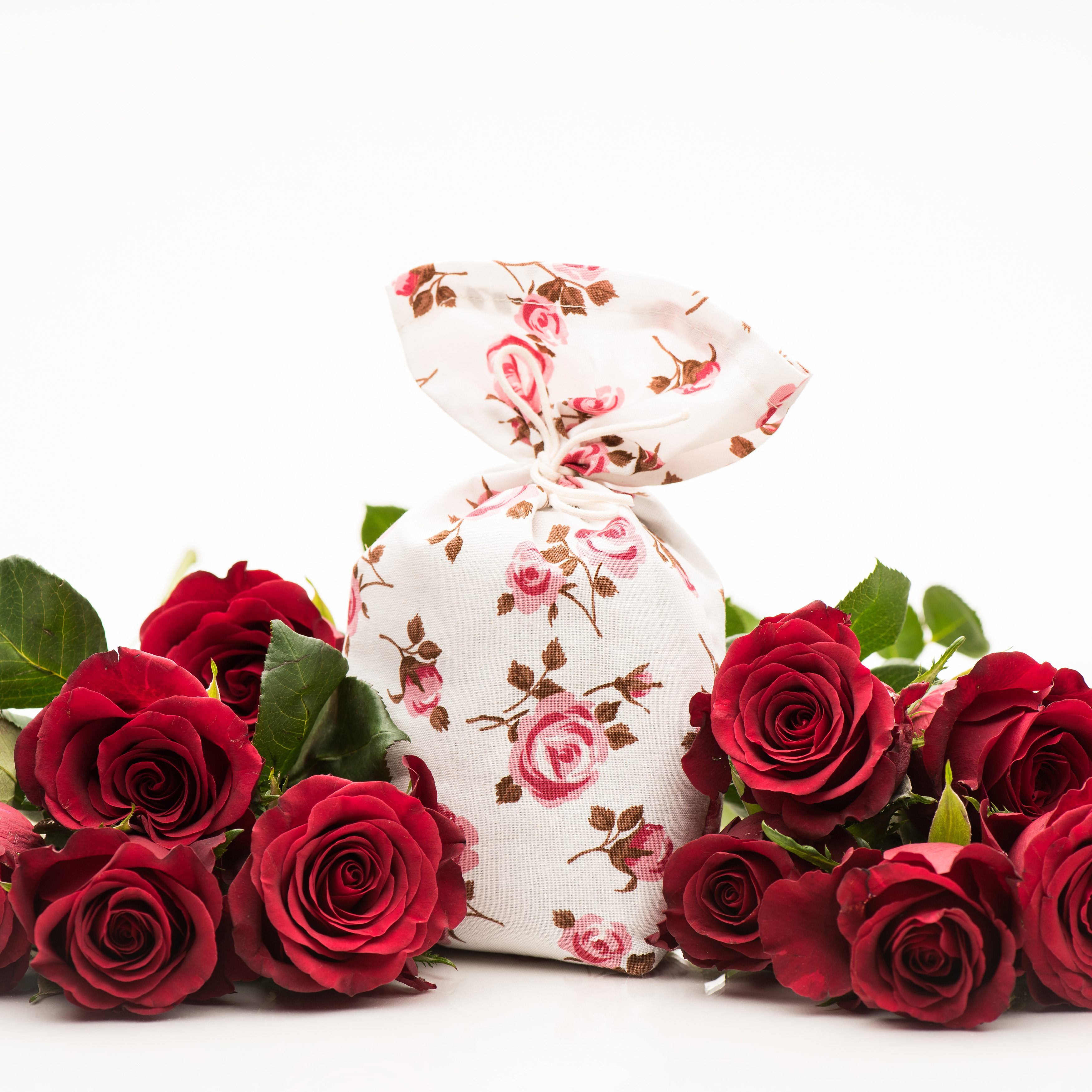 Duftsäckchen Rose Cellophanverpackung