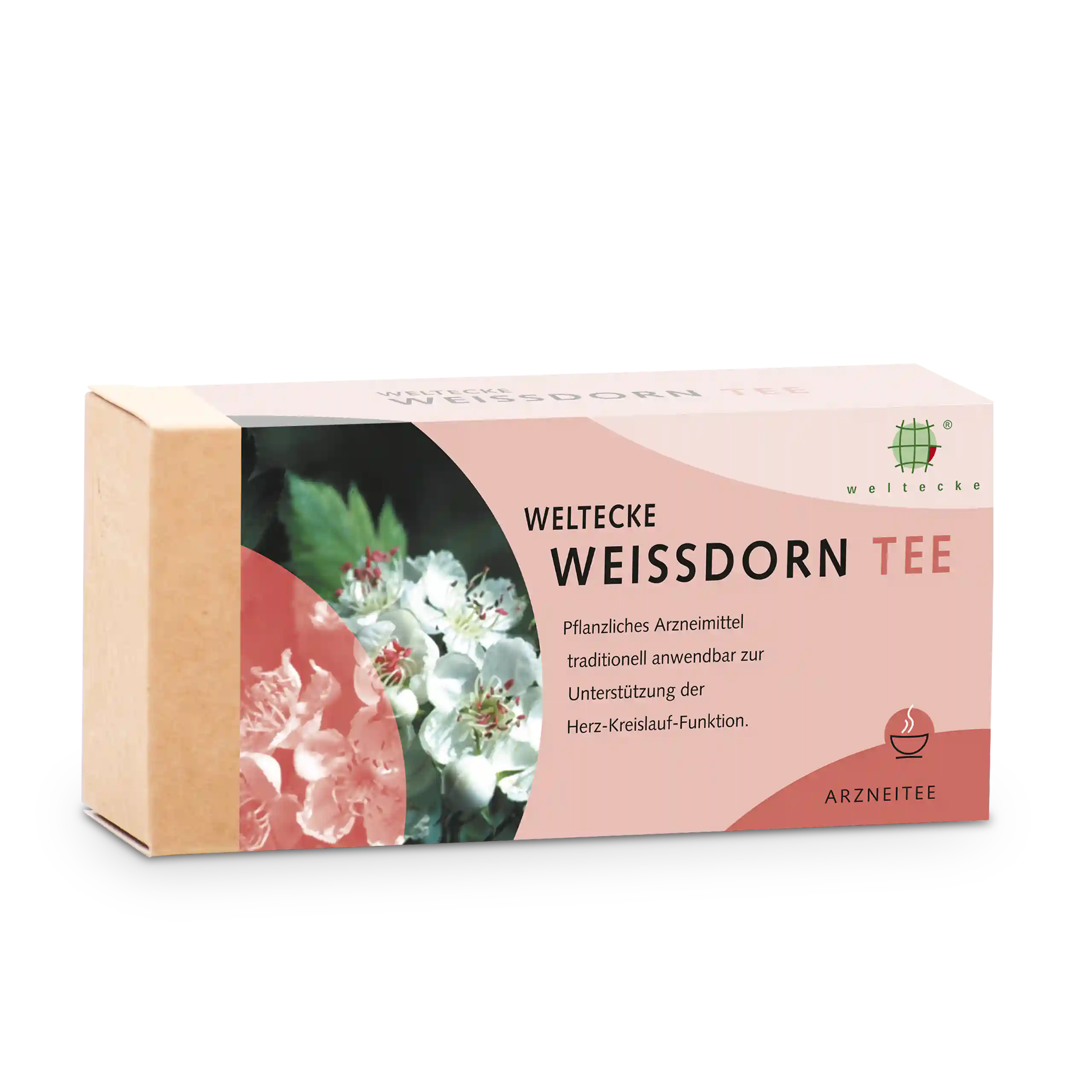 Weißdorntee Filterbeutelverpackung