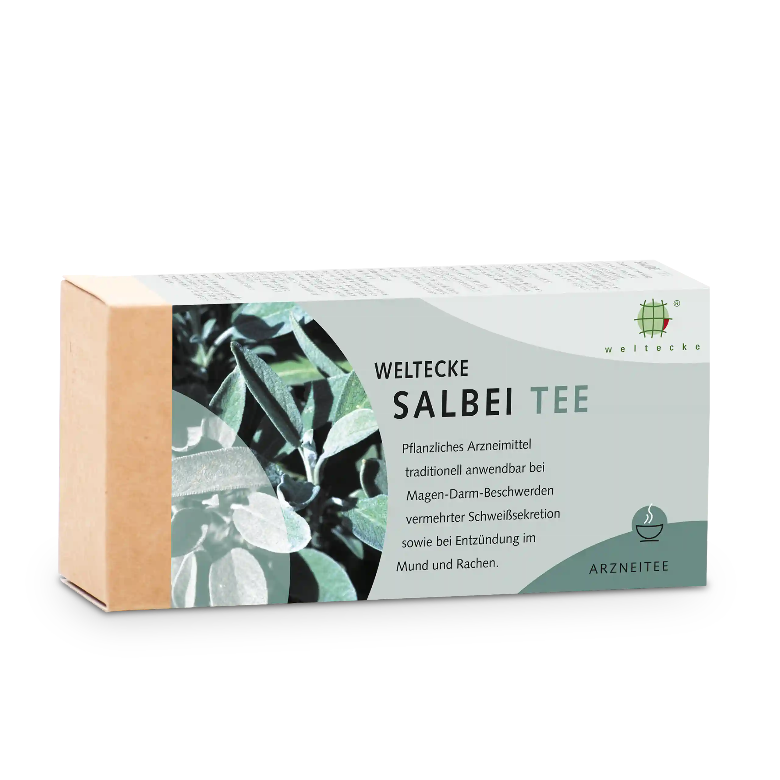Sage Tea filter bag packaging