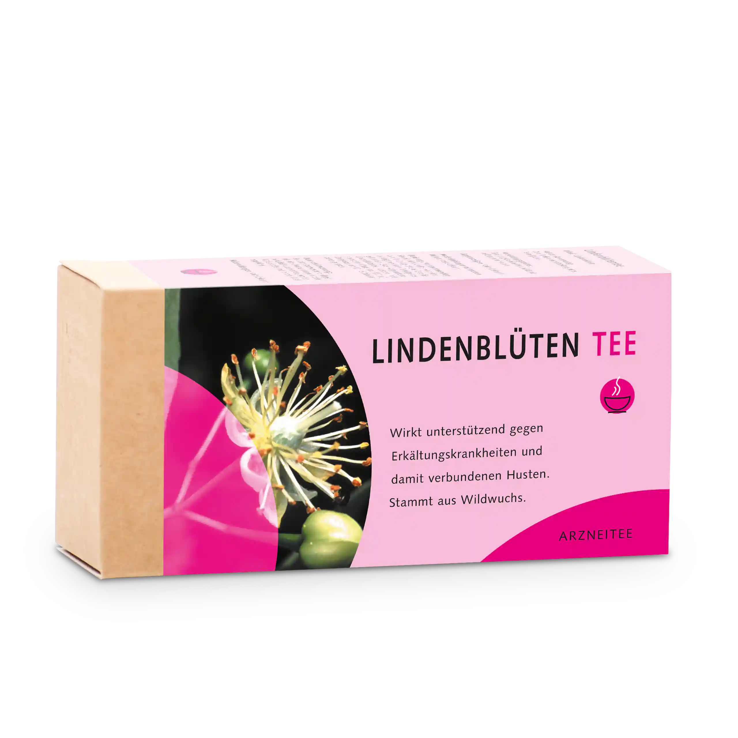 Thé aux fleurs de tilleul emballage de sachets filtre