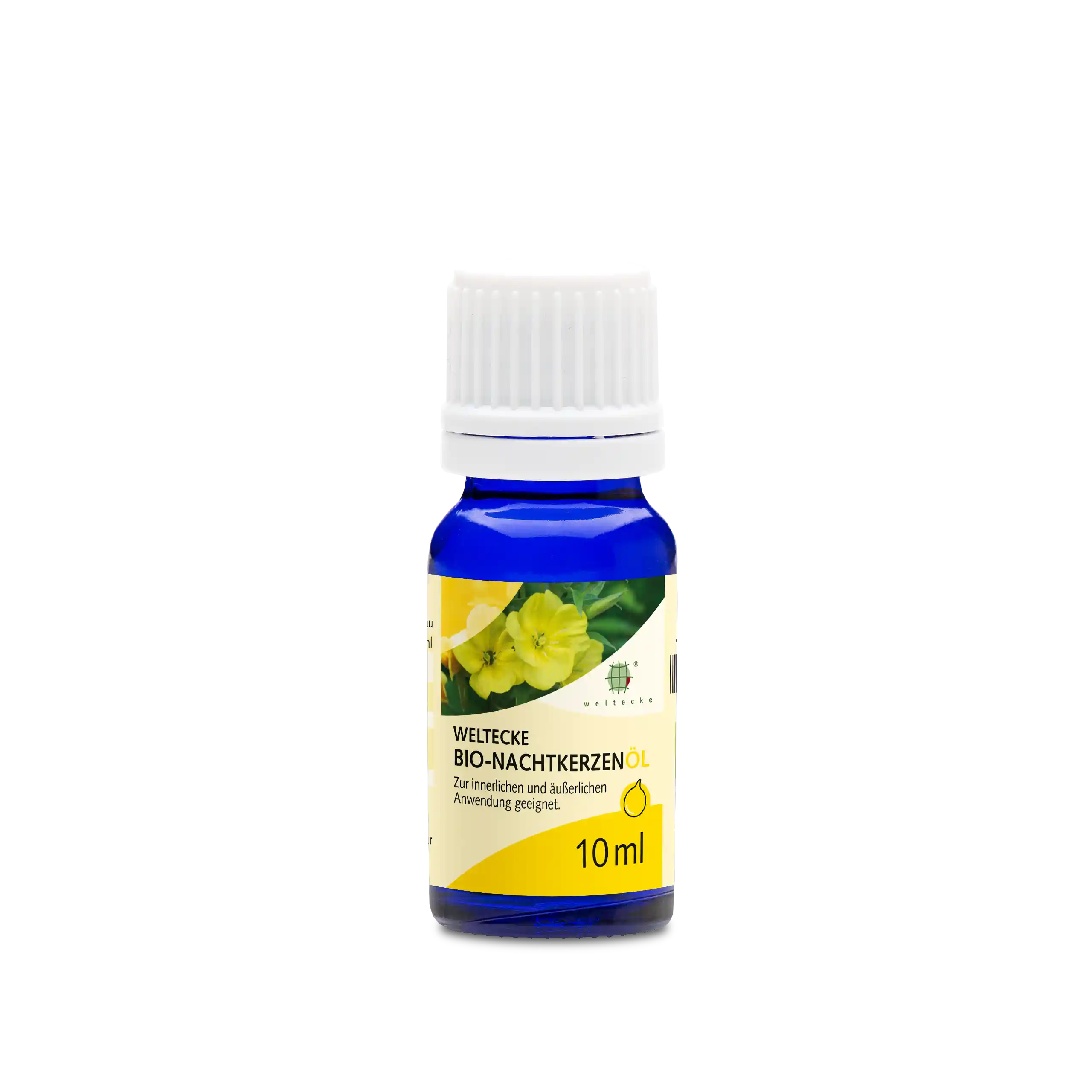 Bio Nachtkerzenöl 10ml blaues Glasfläschchen