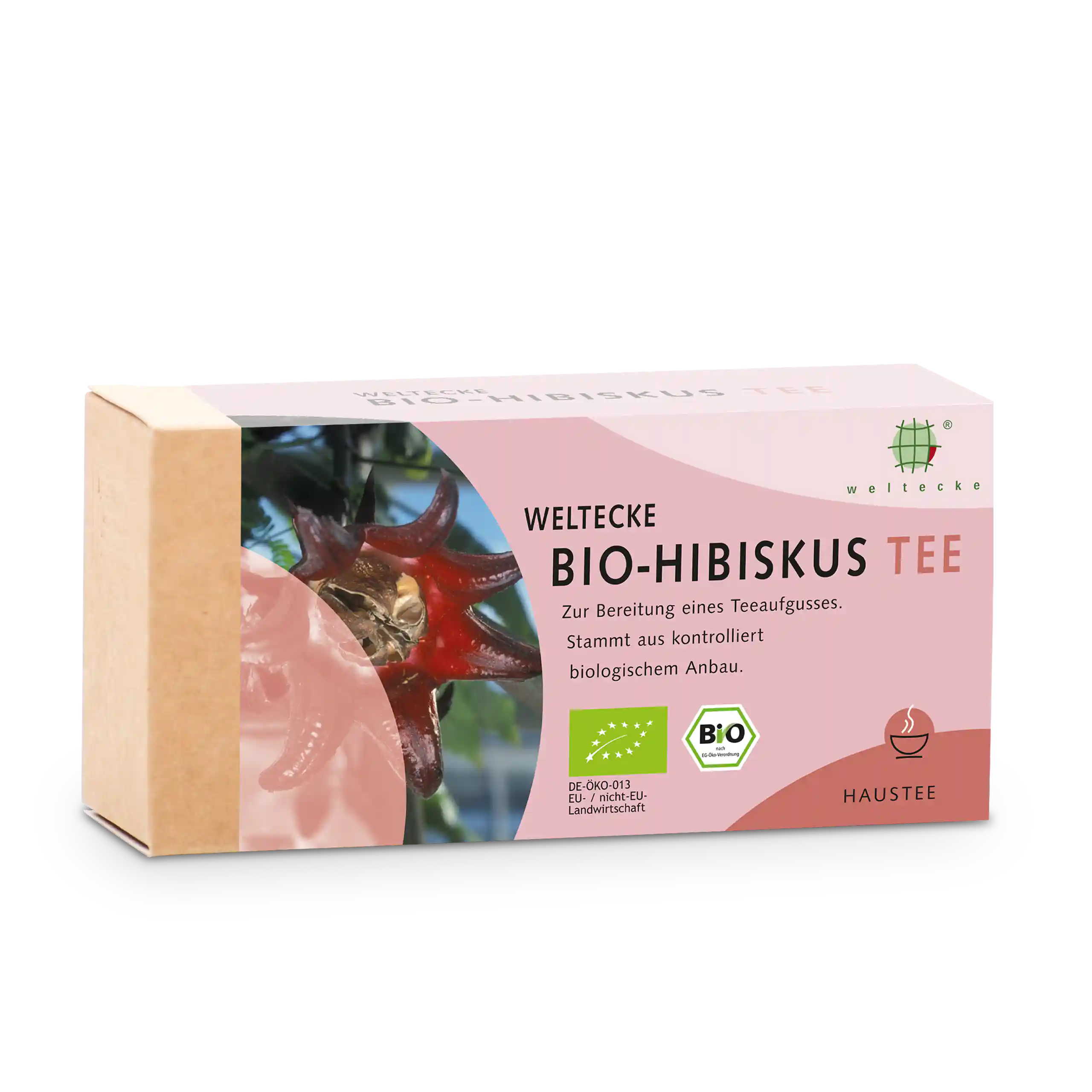 Bio Hibiskustee Filterbeutelverpackung