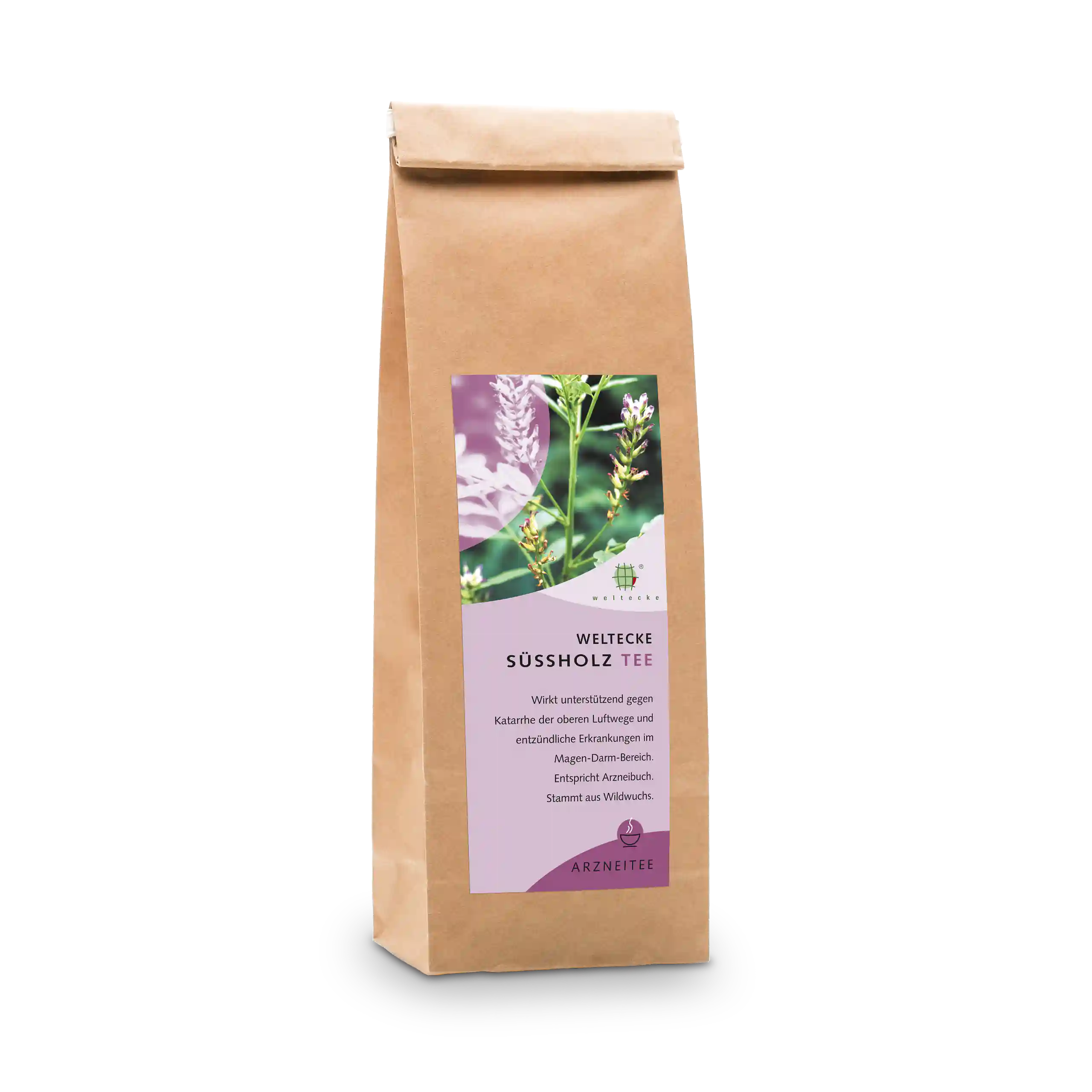 Licorice tea 100g block-bottom bag