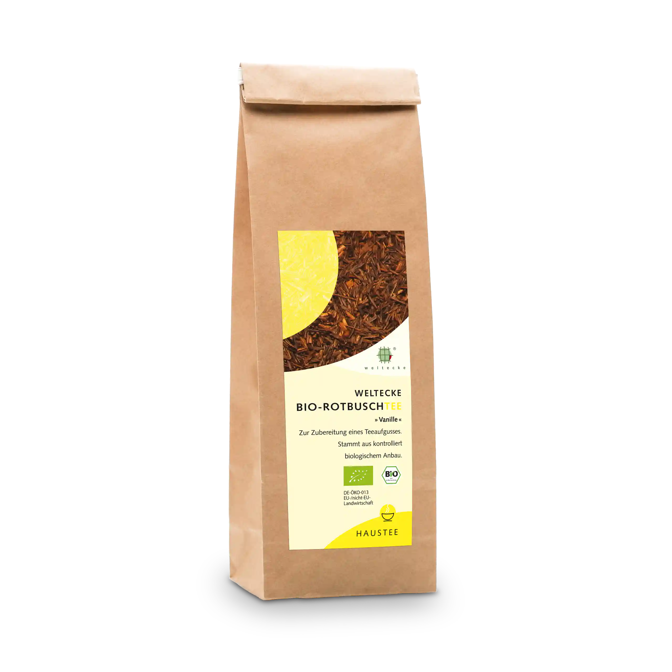 Bio Rotbuschtee Vanille 100g Blockbeutel