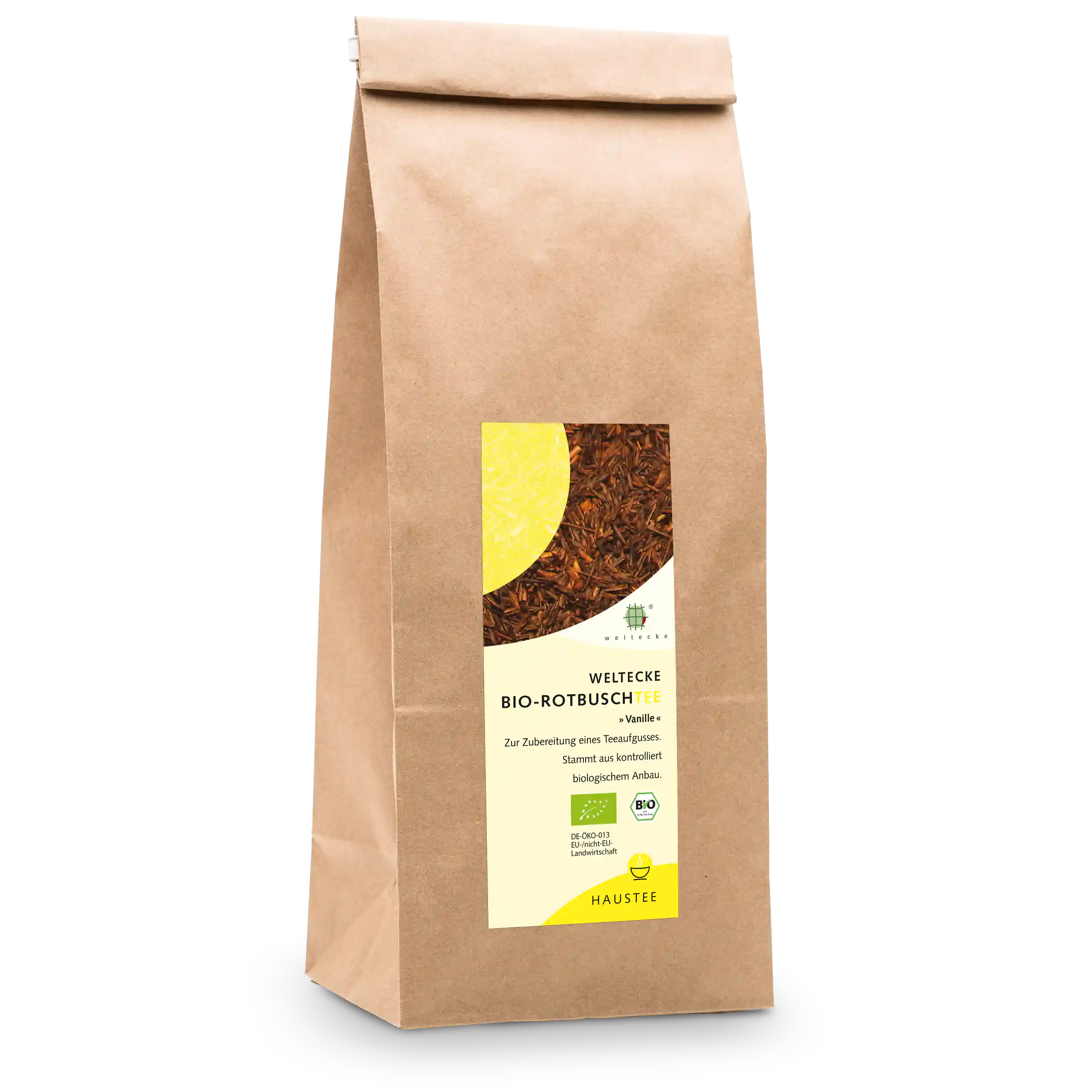 Bio Rotbuschtee Vanille 1000g Blockbeutel