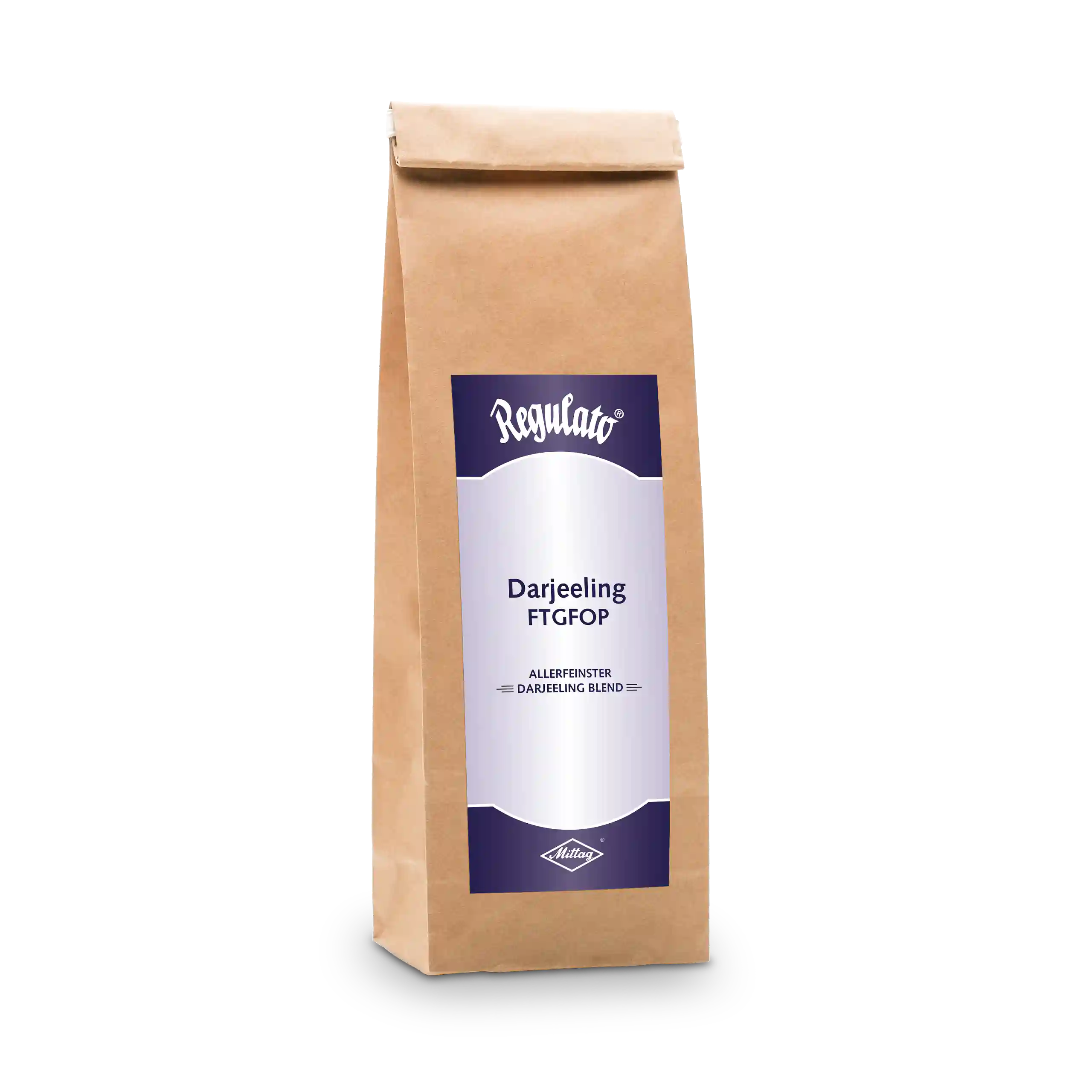 Black tea Darjeeling 250g block-bottom bag