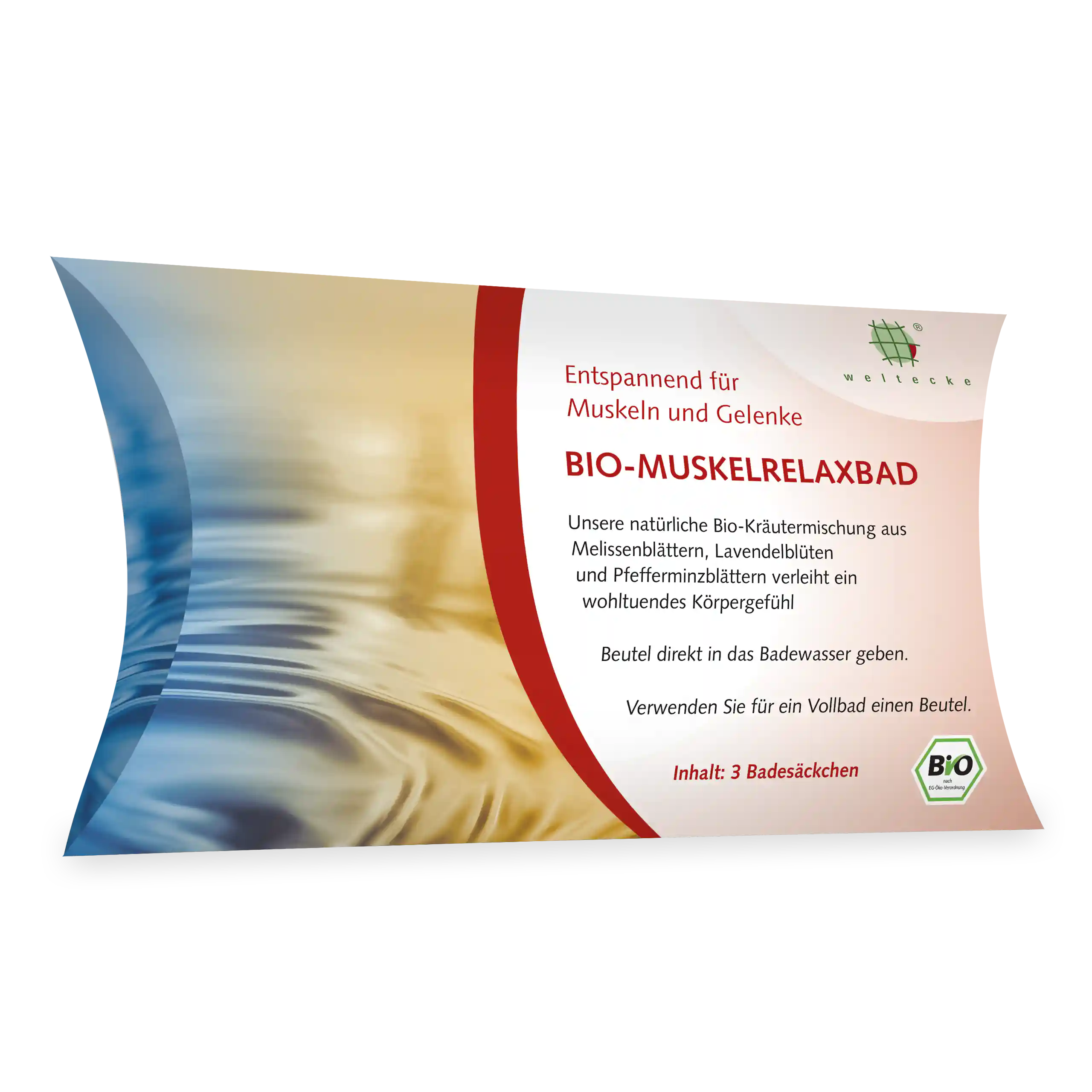 Bio-Muskelrelaxbad Kartonverpackung