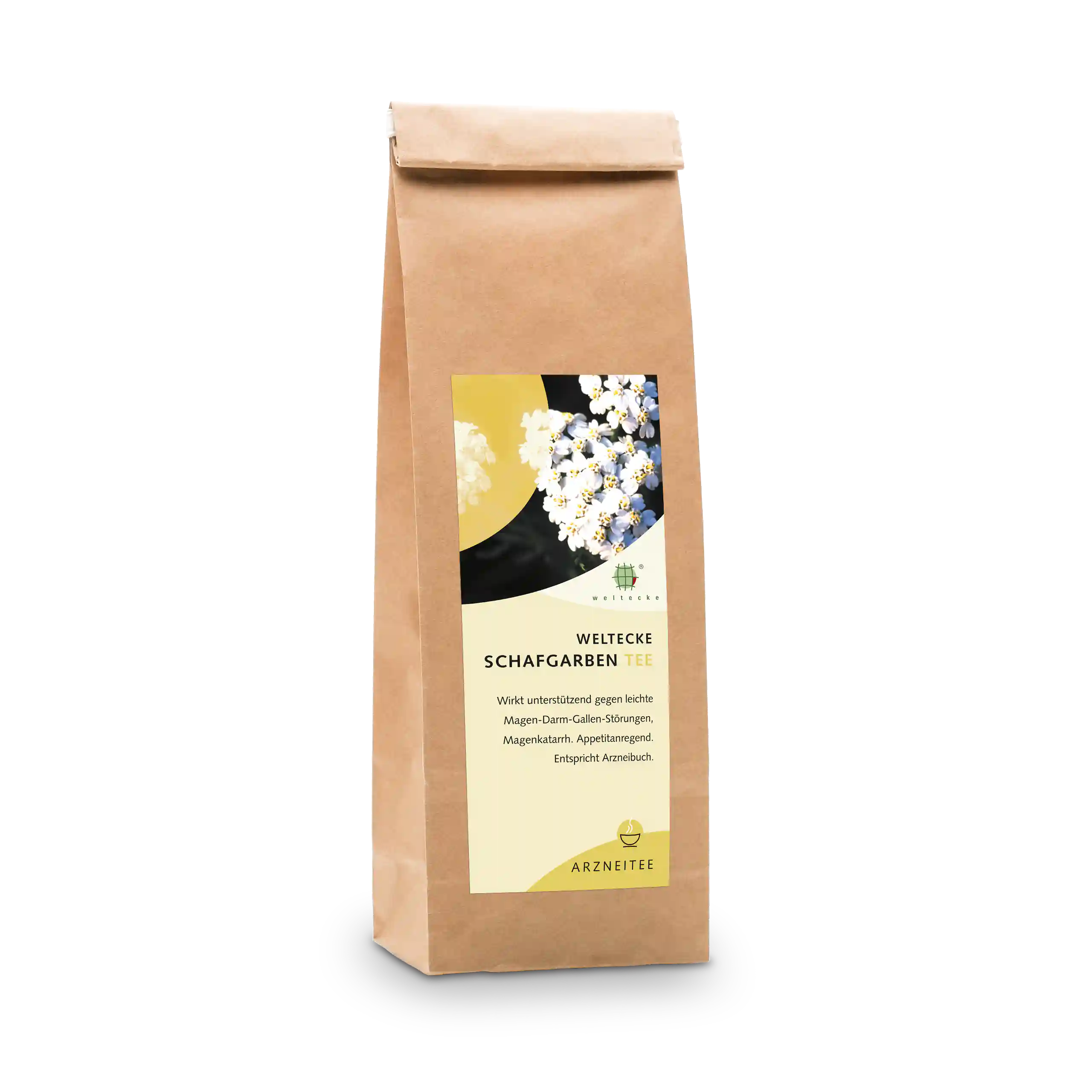 Thé à l'achillée millefeuille 100g sachet à fond plat