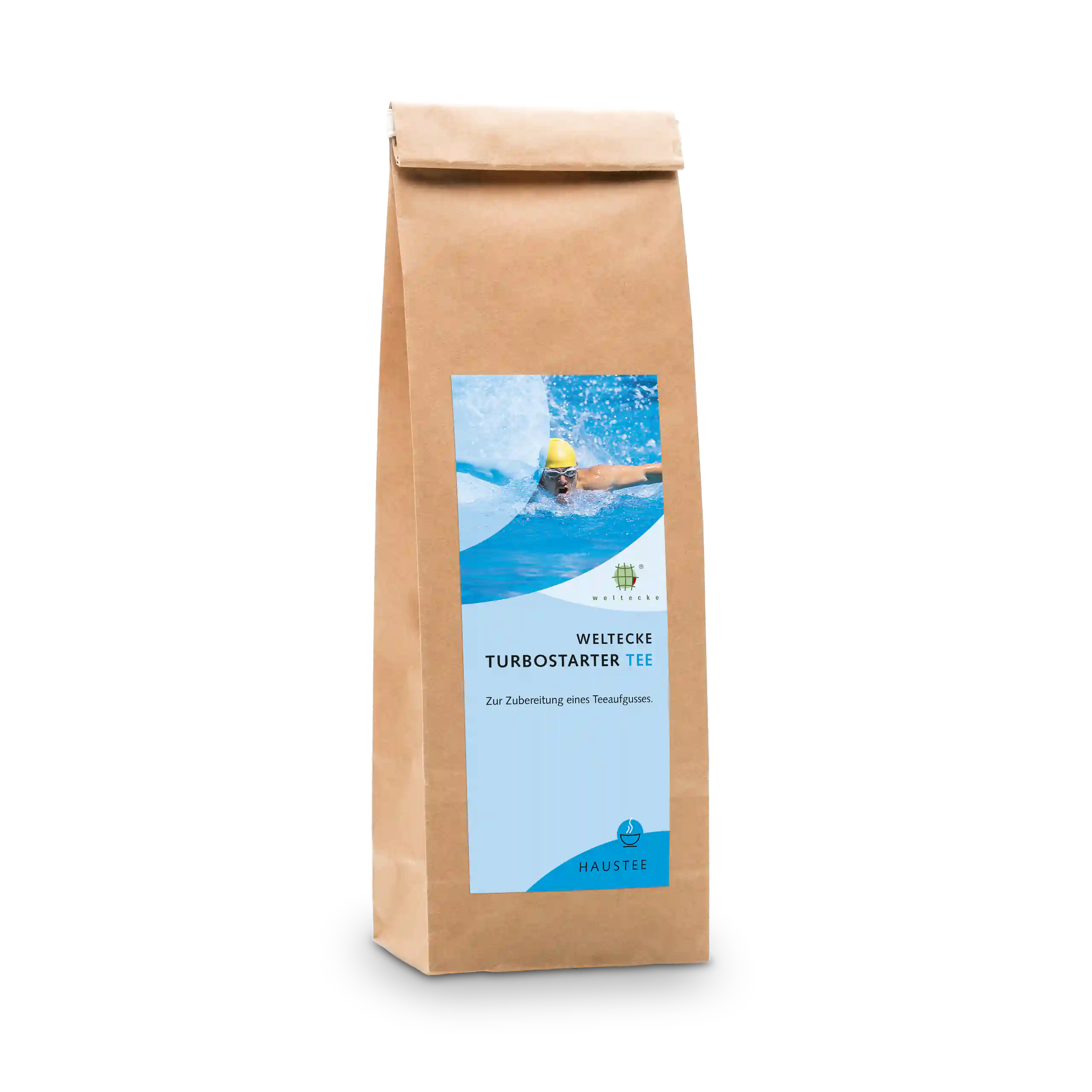 Té de démarreur turbo 100g sachet à fond plat