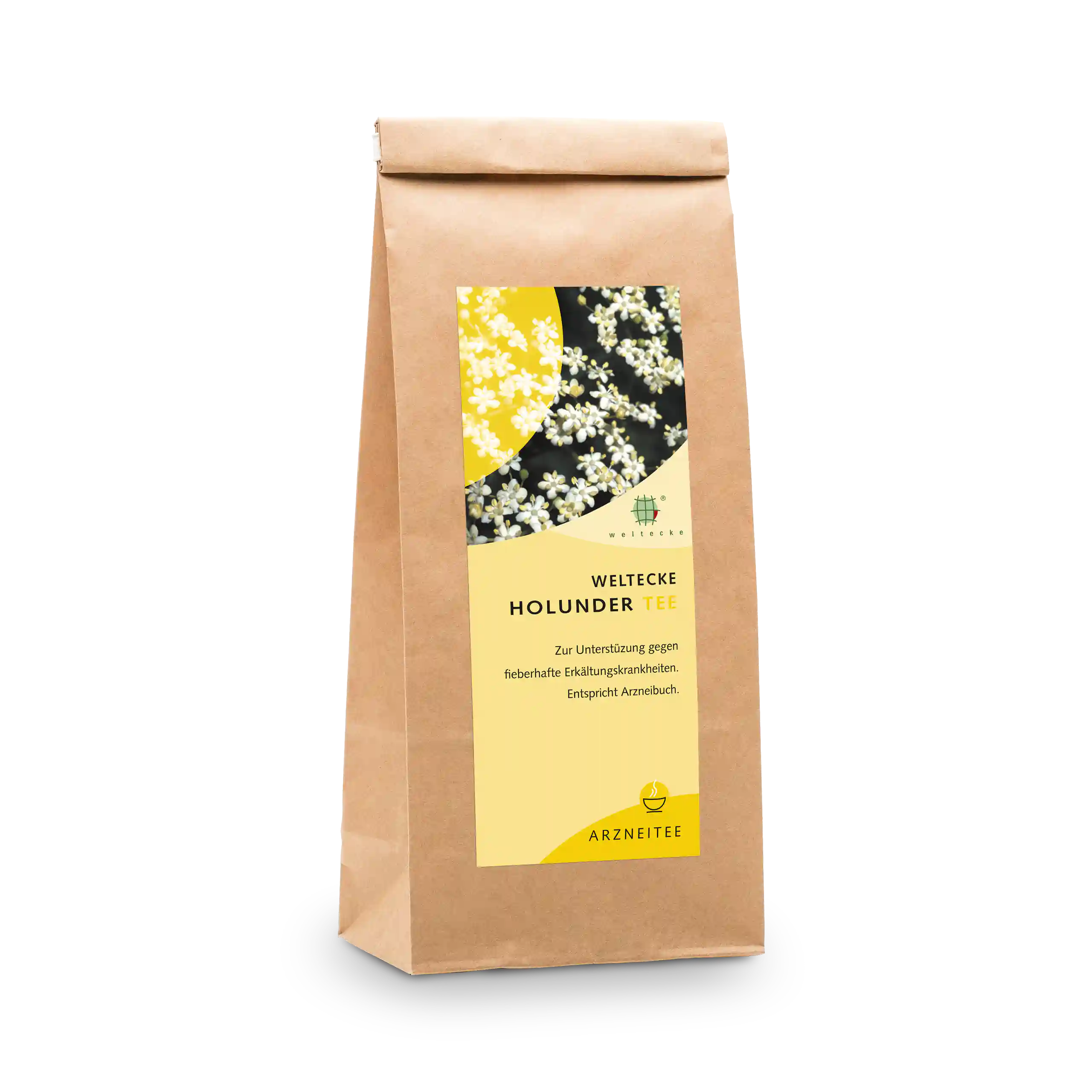 Tè al sambuco 300g sacchetto a fondo quadro
